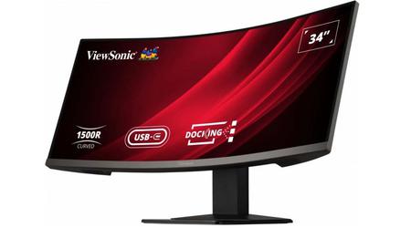 ViewSonic VG3419C - Curved UWQHD Gaming-Monitor mit 120Hz Bildwiederholrate und 1500R Krümmungsradius
