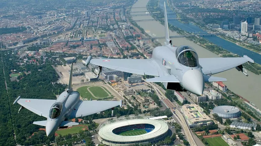 Österreich gibt 1,6 Milliarden Euro für die Modernisierung von Eurofighter Typhoon Tranche 1-Kampfflugzeugen aus