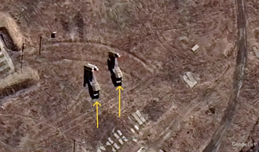 Ein Modell des Luftabwehrsystems S-300/400 im Fernen Osten