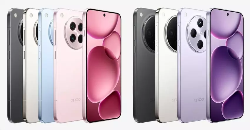 Oppo Find X8s und Find X8s Plus: Design und neue Farben offiziell enthüllt