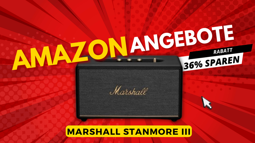 Marshall Stanmore III Bluetooth-Lautsprecher – Satte 144€ Rabatt!