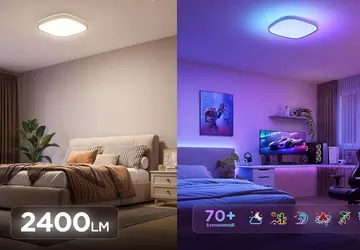 Die quadratische Deckenleuchte Govee feierte ihr ...