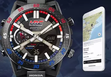 Casio Edifice ECB2000HR-1A im Honda-Rennwagen-Stil in ...