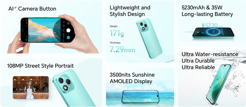 Honor 400 Lite Hauptmerkmale