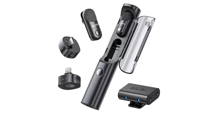 BOYA Magic - AI-Mikrofon-Transformer 4-in-1 mit Geräuschunterdrückung von bis zu -40 dB angekündigt