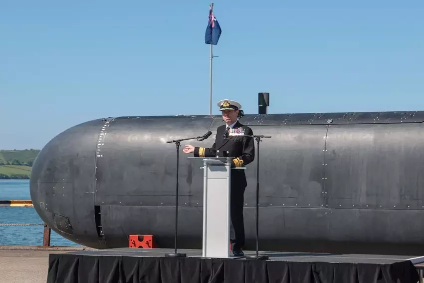 Das unbemannte U-Boot Excalibur. Illustration: Königliche Marine