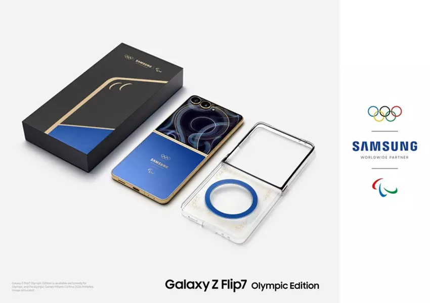 Hülle für die Galaxy Z Flip7 Olympic Edition
