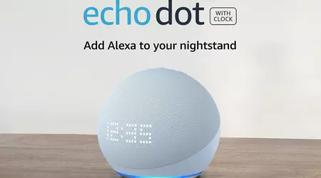 -42%: Der smarte Lautsprecher Echo Dot mit integrierter Uhr und Alexa ist bei Amazon zum Aktionspreis erhältlich