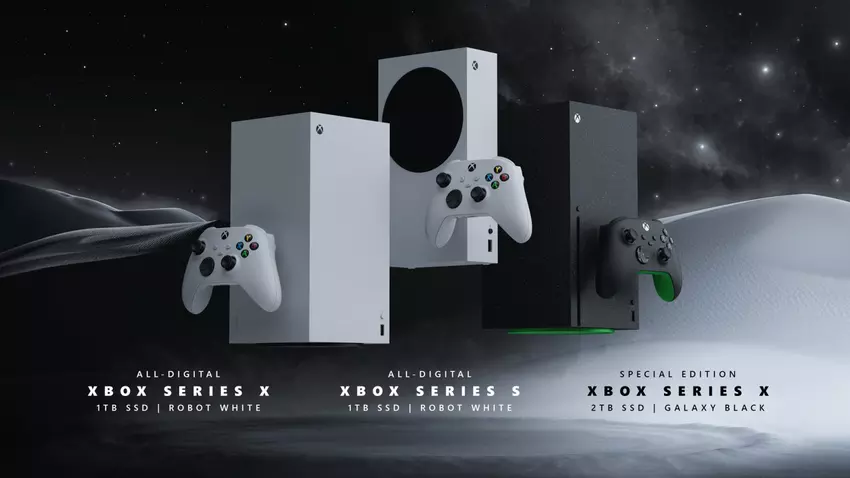 Microsoft hat drei neue Versionen der Xbox vorgestellt: Xbox Series S und Xbox Series X 1 TB in Robot White, sowie Xbox Series X 2 TB
