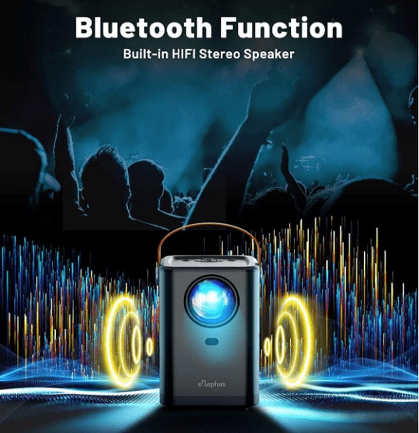 ‎Elephas BBQ3 HD-Projektor