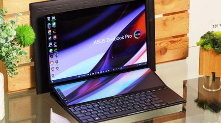 ASUS ZenBook Pro 14 Duo OLED Test: leistungsstarkes Ultrabook mit zwei Bildschirmen