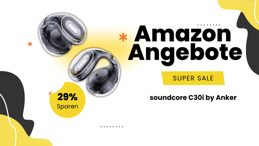 soundcore C30i Open-Ear Kopfhörer von Anker – Spare jetzt 20€!