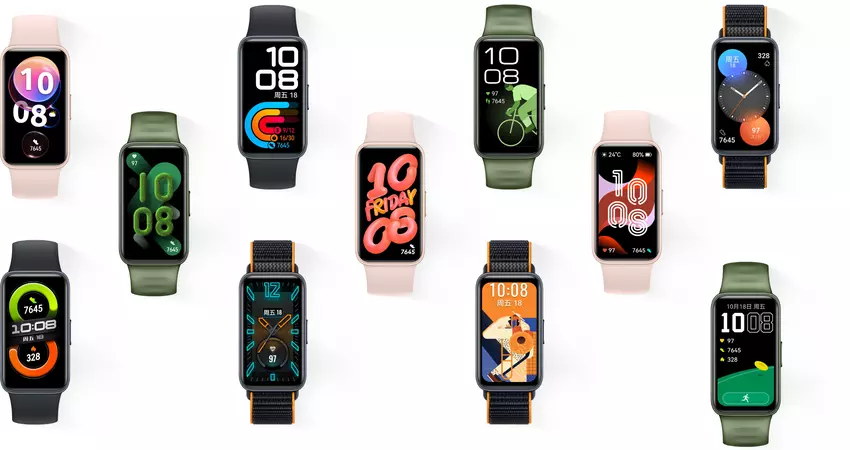 Huawei Smart Band 8 - neues Design, NFC und aktualisierte Sensoren für $40-45