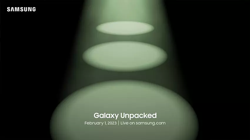 Jetzt ist es offiziell: Samsung wird die Galaxy S23 Flaggschiffe auf der Galaxy Unpacked Präsentation am 1. Februar vorstellen