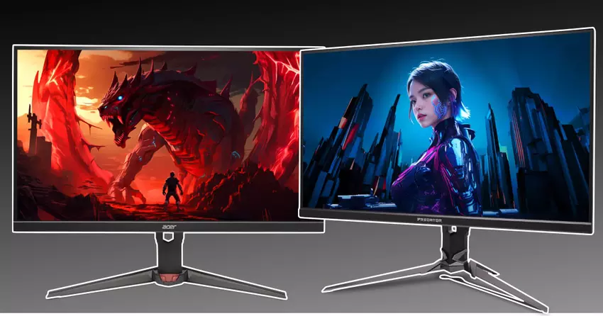 Acer hat zwei neue Gaming-Monitore vorgestellt: 4K für Ästheten und 600Hz für eSportler