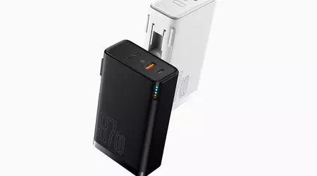 Baseus kündigt 87-W-Netzteil mit eingebautem 10.000-mAh-Akku und zwei USB-Anschlüssen an