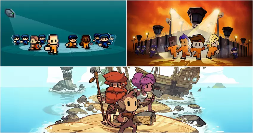 The Escapists 1&2, ein verpixeltes Gefängnisausbruch-Strategiespiel, und The Survivalists, ein Insel-Survival-Spiel, sind bis zum 29. Juni für weniger als 10 Dollar auf Steam erhältlich.