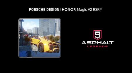 Gameloft hat eine spezielle Version von Asphalt 9 für das faltbare Porsche Design Honor Magic V2 RSR Smartphone mit 120fps Unterstützung veröffentlicht