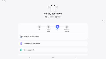 Die Galaxy Buds 3 Pro Manager-App wurde an das Design der One UI 7.0 angepasst