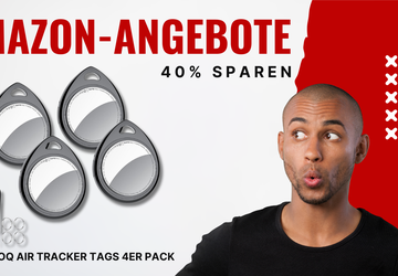 QCOQ Air Tracker Tags 4er Pack ...