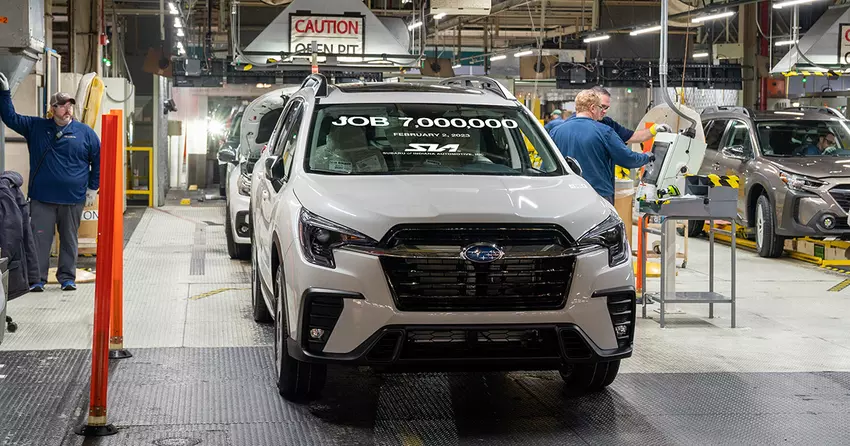 Subaru verlagert die Produktion von Autos für Kanada von den USA nach Japan