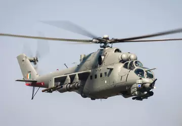 Territoriale Verteidigungstruppen zerstörten einen russischen Mi-35M-Hubschrauber ...