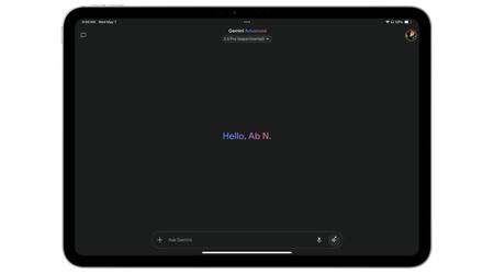 Google Gemini-App funktioniert jetzt im Vollbildmodus auf dem iPad