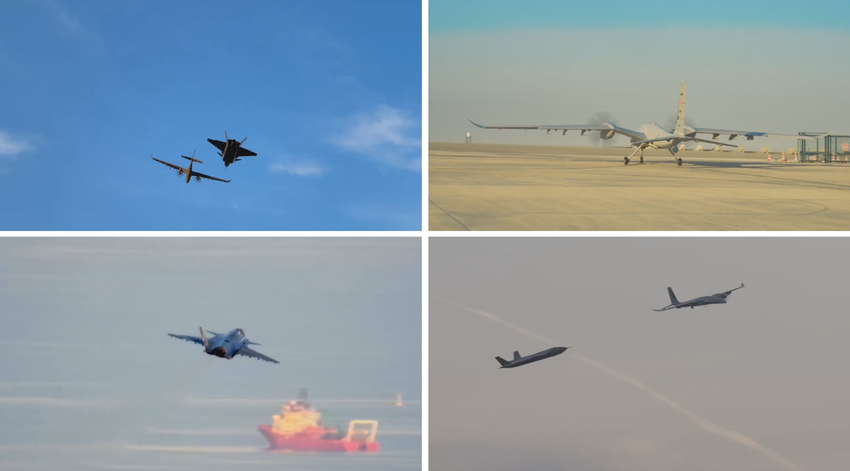 Bayraktar Kizilelma-Kampfdrohne absolvierte einen gemeinsamen Flug mit der Bayraktar Akinci-Drohne