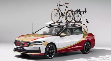 Škoda-Studierende verwandelten einen Superb Kombi in einen L&K 130 Pickup, der dem Radfahren gewidmet ist