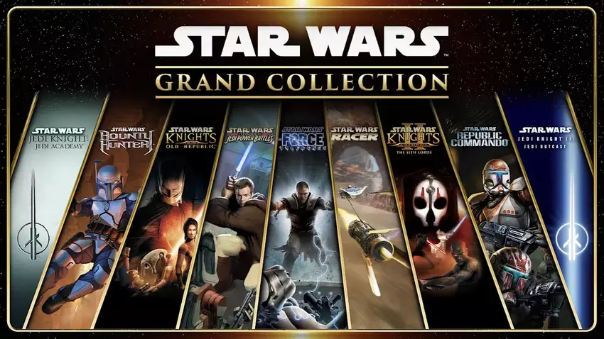 Die Star Wars Grand Collection, eine Zusammenstellung von neun kultigen Spielen, wurde für Nintendo Switch veröffentlicht