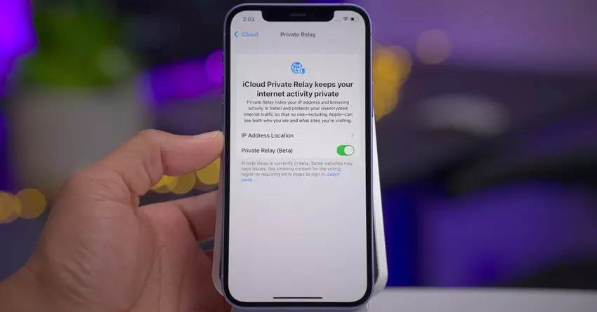 iOS 16 könnte iCloud Private Relay erweitern, um noch mehr Daten zu verbergen