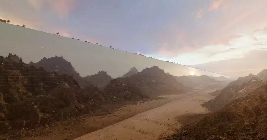 Saudi-Arabien beginnt mit dem Bau von The Line, einem Wolkenkratzer im Wert von 1 Billion Dollar, der höher sein wird als das Empire State Building