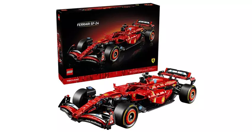 Lego Technic Ferrari F1: ein neues vorgefertigtes Modell im Maßstab 1:8 für $230