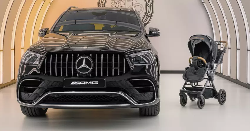 Mercedes und Hartan stellten Premium-Kinderwagen mit einzigartigem Design vor