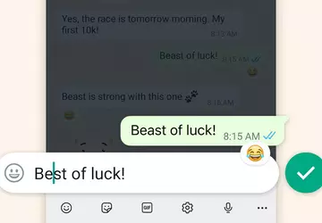 Endlich hat WhatsApp eine Bearbeitungsfunktion für ...