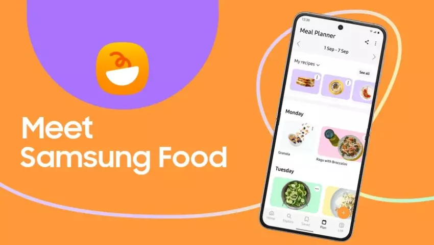 Samsung hat eine Lebensmittel-App zum Kochen mit künstlicher Intelligenz veröffentlicht