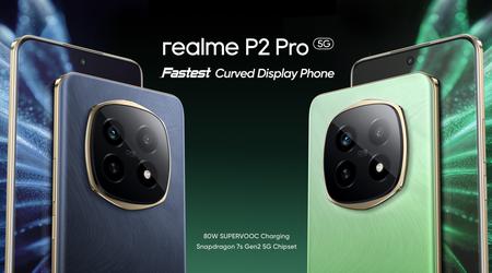 Realme P2 Pro: 120Hz AMOLED-Display, Snapdragon 7s Gen 2-Chip und 80W-Ladung für 262 Dollar