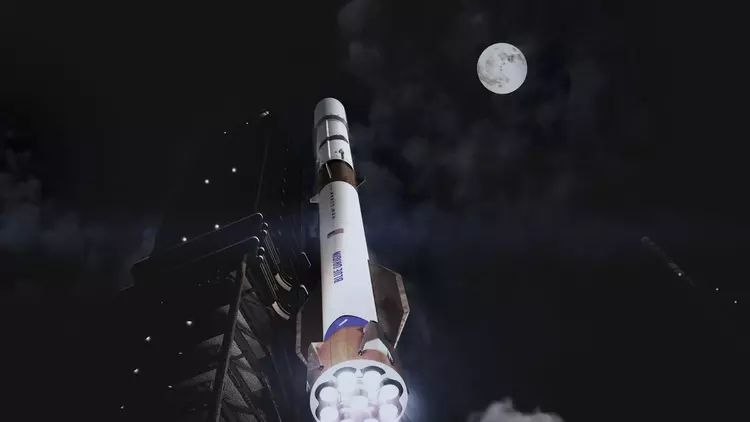 Blue Origin kündigte technische Änderungen an ...