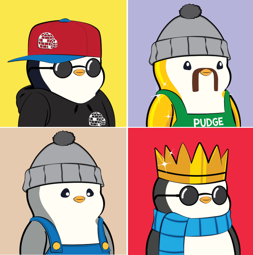 Sotheby's versteigert 10 seltene NFT Pudgy Penguins für $129.000
