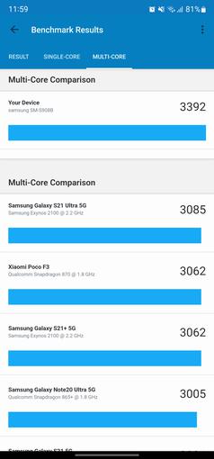 Samsung Galaxy S22 Ultra Test: Eine Verschmelzung zweier Galaxien-85