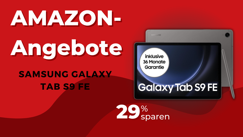 Samsung Galaxy Tab S9 FE Tablet – Jetzt 180€ reduziert!