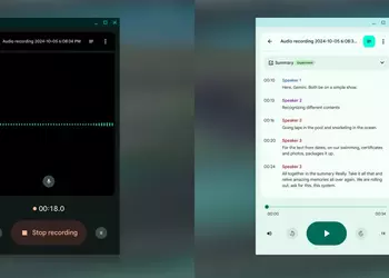 Eine neue Recorder-App für Audioaufnahmen wird ...