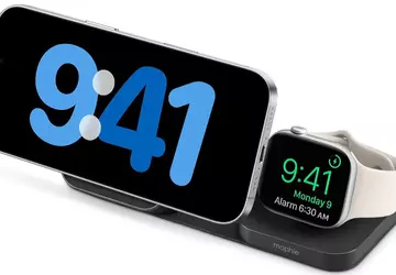 Mophie hat eine Ladestation für iPhone, ...