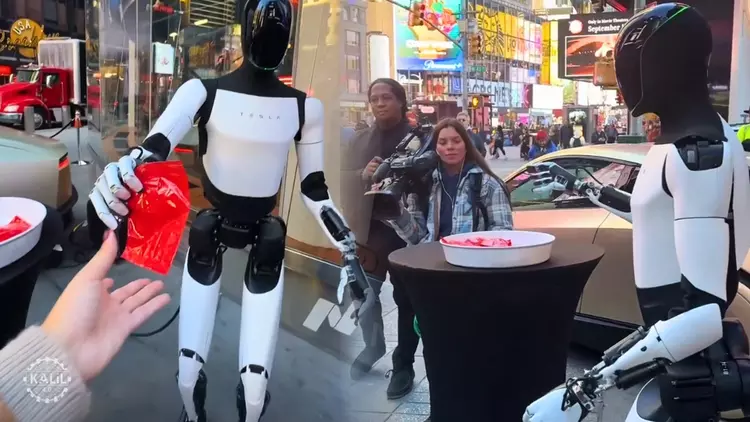 Hmmm… was war das? Roboter Optimus ...