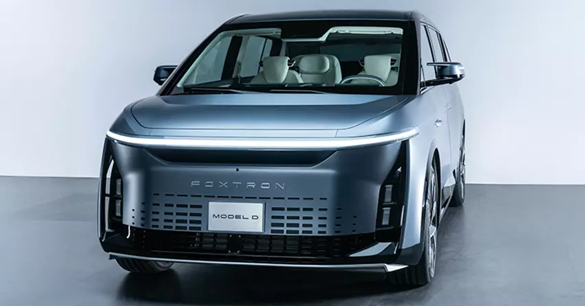 Das Model D ist ein elektrischer Crossover von Foxconn.