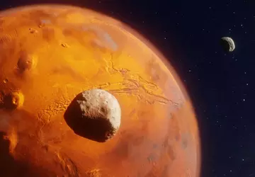 Mars könnte seine beiden Satelliten durch ...