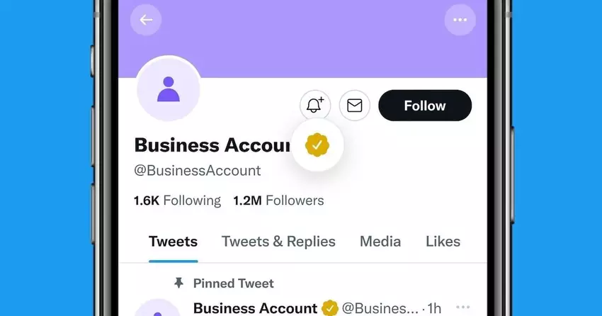 Twitter will goldene Häkchen an Unternehmen verkaufen - für 1.000 Dollar pro Monat