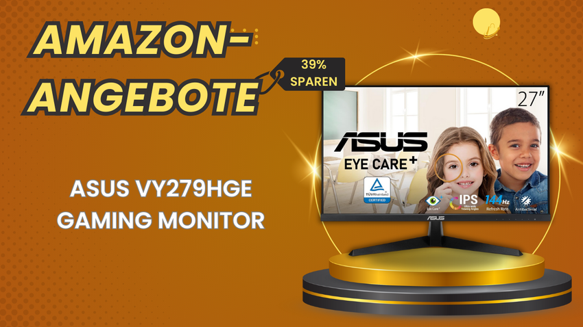 ASUS VY279HGE Gaming Monitor – Massive 89€ Ersparnis!
