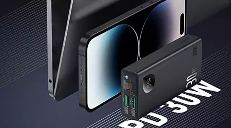 Baseus 20.000 mAh Powerbank mit 30-Watt-Ladung und drei USB-Anschlüssen im Angebot auf Amazon für 20% Rabatt