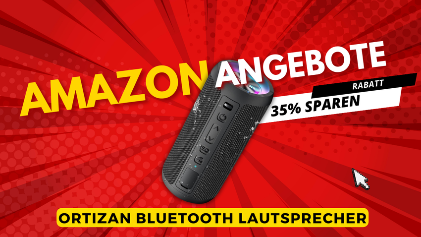Ortizan Bluetooth Lautsprecher – Jetzt 16€ reduziert!